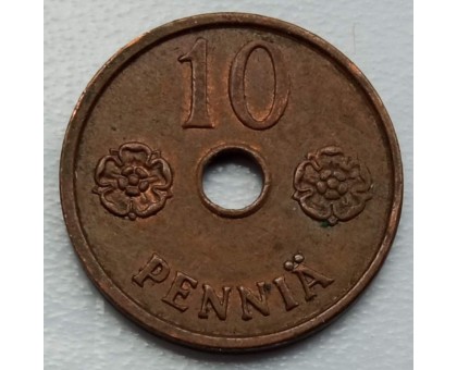 Финляндия 10 пенни 1942