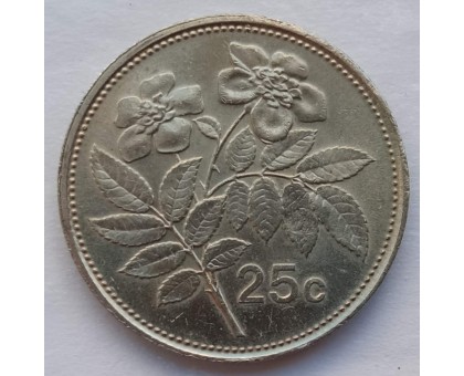 Мальта 25 центов 1991-2007