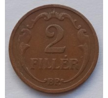 Венгрия 2 филлера 1934