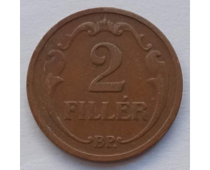 Венгрия 2 филлера 1934
