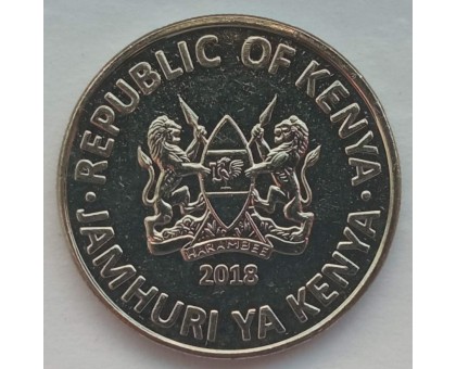 Кения 1 шиллинг 2018 UNC