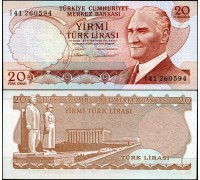 Турция 20 лир 1983-1987