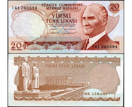 Турция 20 лир 1983-1987