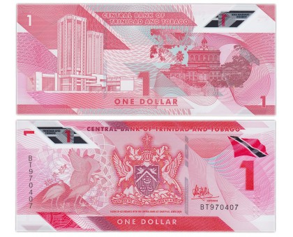 Тринидад и Тобаго 1 долларов 2020 (2021) полимер