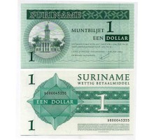 Суринам 1 доллар 2004
