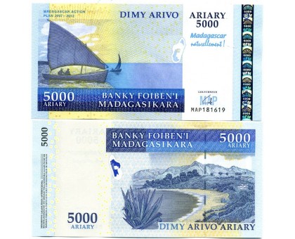 Мадагаскар 5000 ариари 2007
