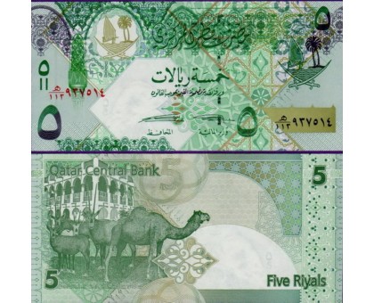 Катар 5 риалов 2012-2017