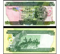 Соломоновы острова 2 доллара 2004-2011