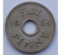 Фиджи 1 пенни 1954