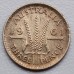 Австралия 3 пенса 1961 серебро