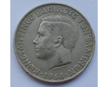 Греция 10 драхм 1968