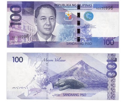 Филиппины 100 песо 2015
