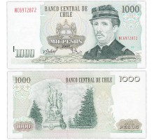 Чили 1000 песо 2007