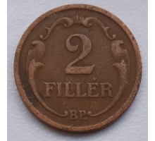Венгрия 2 филлера 1937