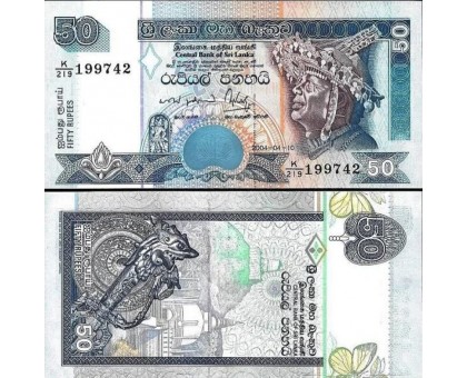 Шри-Ланка 50 рупий 2004