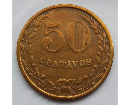 Колумбия 50 сентаво 1928