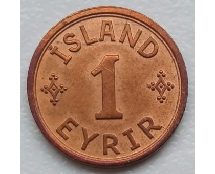 Исландия 1 эйре 1940