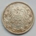 Германия 1/2 марки 1916 A серебро