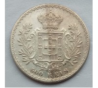 Португалия 500 рейс 1896 серебро