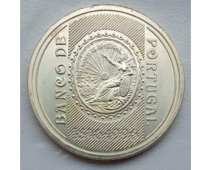 Португалия 500 эскудо 1996 150 лет Банку Португалии серебро