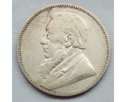 ЮАР 1 шиллинг 1896 серебро