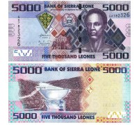 Сьерра-Леоне 5000 леоне 2013-2020