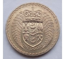 Новая Зеландия 1 доллар 1967-1976