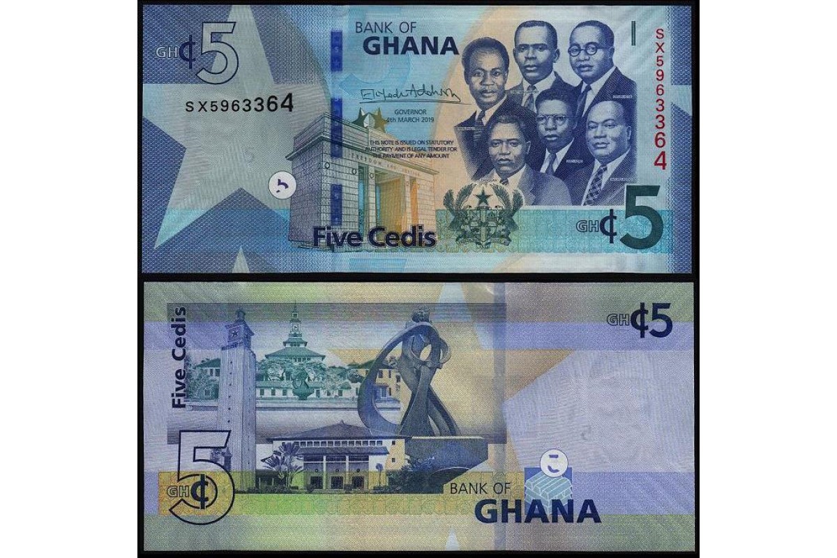 Г ан 5. Купюры Ghana. Банкноты Ганы. 1 Седи 2019 гана. Банкнота Ганы 5 седи 2014.