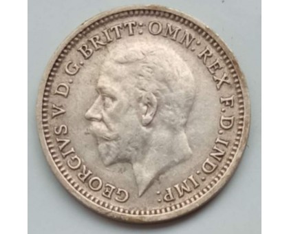 Великобритания 3 пенса 1935 серебро