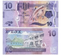 Фиджи 10 долларов 2012