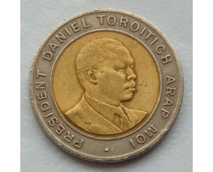 Кения 5 шиллингов 1995-1997
