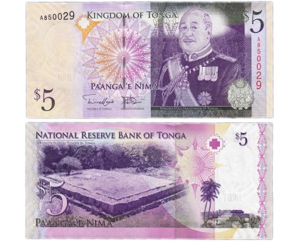 Тонга 5 паанга 2008-2009
