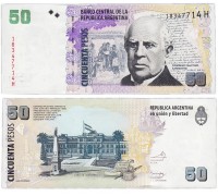 Аргентина 50 песо 2003-2015