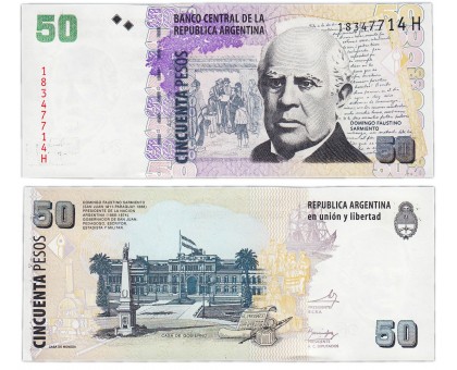 Аргентина 50 песо 2003-2015