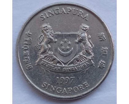 Сингапур 20 центов 1992-2012