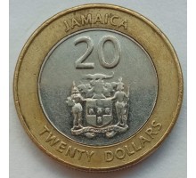 Ямайка 20 долларов 2008-2018