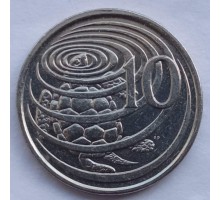 Каймановы острова 10 центов 1992-1996
