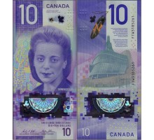 Канада 10 долларов 2018