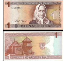 Литва 1 лит 1994