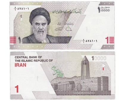 Иран 1 туман (10000 риалов) 2022