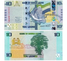 Сьерра-Леоне 10 леоне 2022