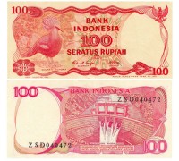 Индонезия 100 рупий 1984