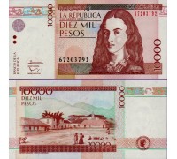 Колумбия 10000 песо 2014