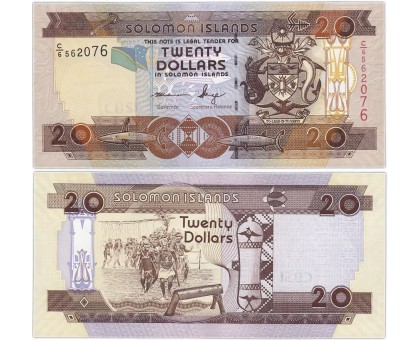 Соломоновы острова 20 долларов 2009-2011