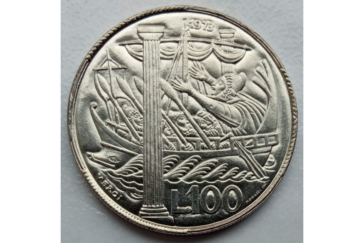 Сан-Марино, 100 лир. 100 Лир в рублях. Как выглядит 100 лир монета.
