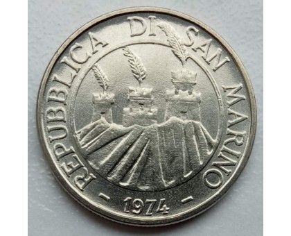 Сан-Марино 50 лир 1974