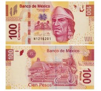 Мексика 100 песо 2014-2019