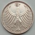 Германия (ФРГ) 5 марок 1964 серебро