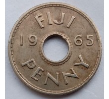 Фиджи 1 пенни 1965