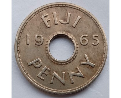 Фиджи 1 пенни 1954-1968